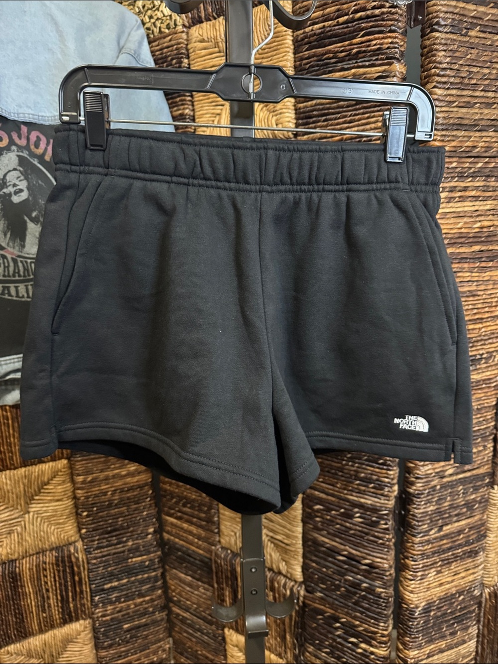 The North Face Black Women's Fleece Athletic Shorts